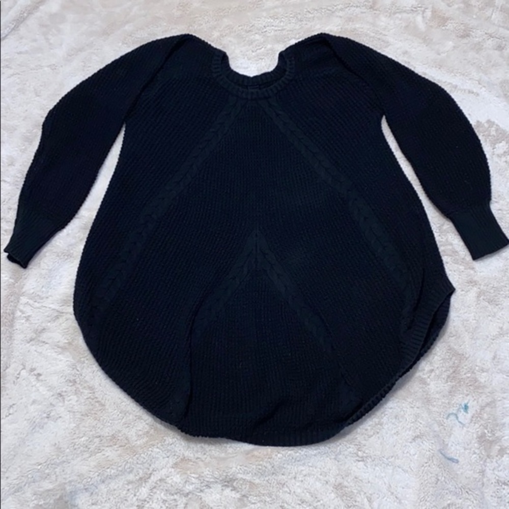 Agnes and Dora black sweater baggy style size L